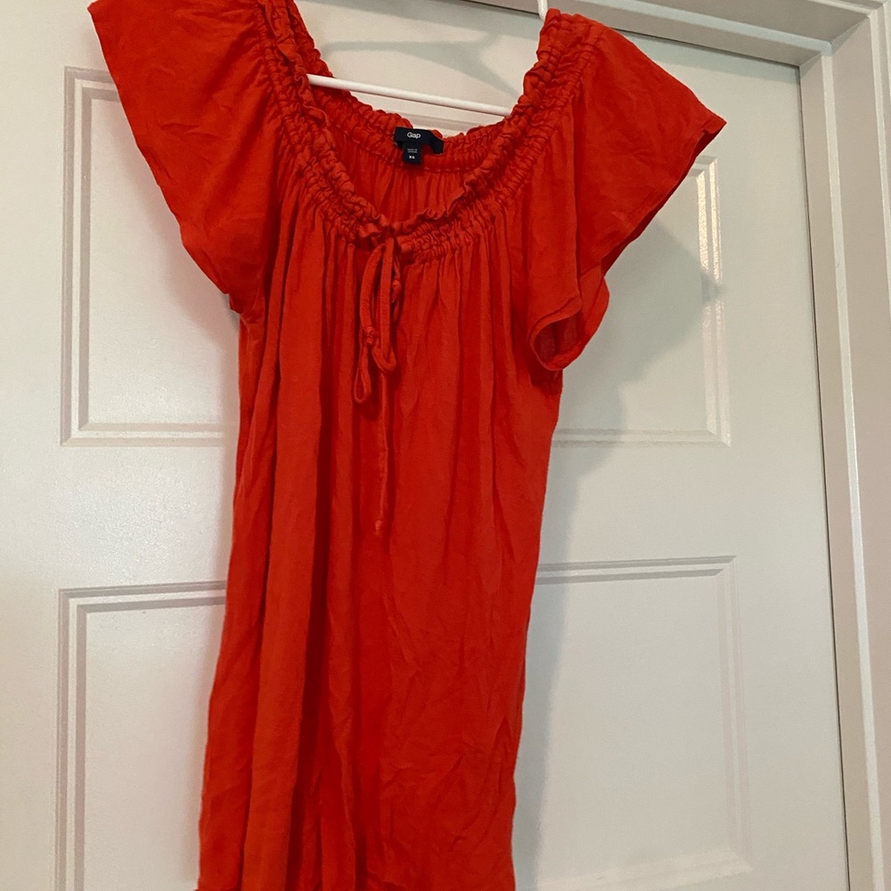 Gap cap sleeve flowy tee